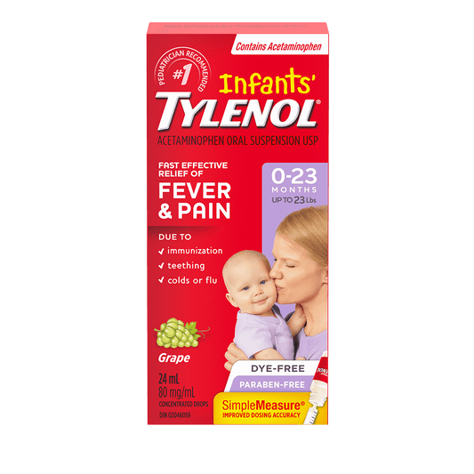INFANTS’ TYLENOL ORAL SUSPENSION USP 0-23 MONTHS
