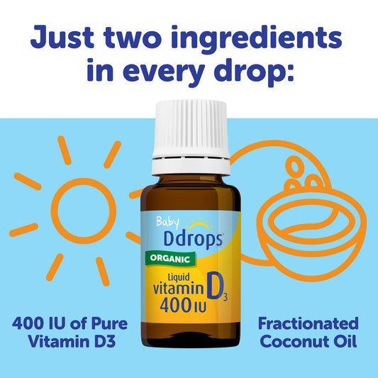 ORGANIC BABY DDROPS 400IU