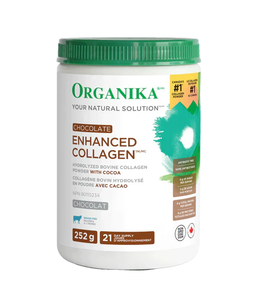 ORGANIKA ENHANCED COLLAGEN, CHOCOLATE