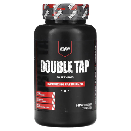 Redcon1
Double Tap, Energizing Fat Burner, 120 Capsules