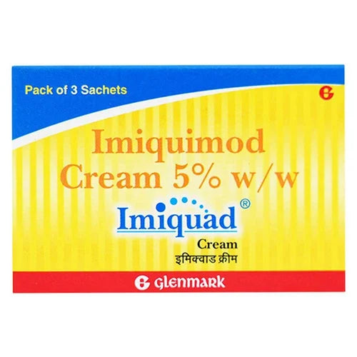 IMIQUIMOD CREAM 5% W/W (GLENMARK)