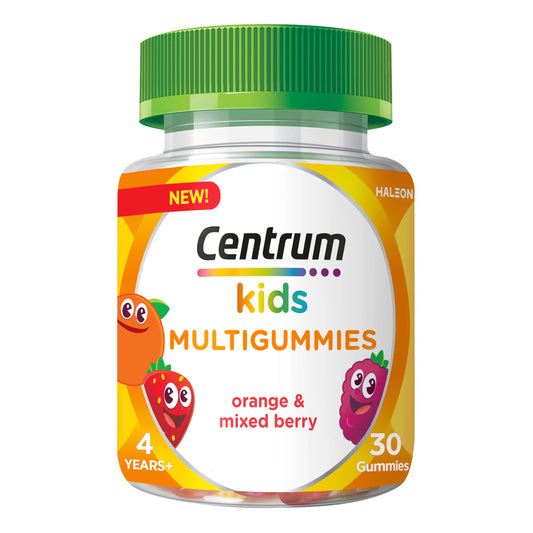 CENTRUM KIDS MULTIGUMMIES ORANGE & MIXED BERRY