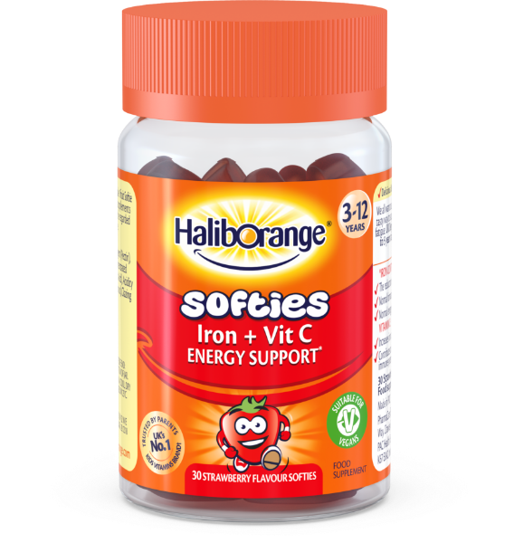 HALIBORANGE SOFTIES IRON + VIT ENERGY SUPPORT