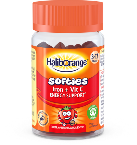 HALIBORANGE SOFTIES IRON + VIT ENERGY SUPPORT