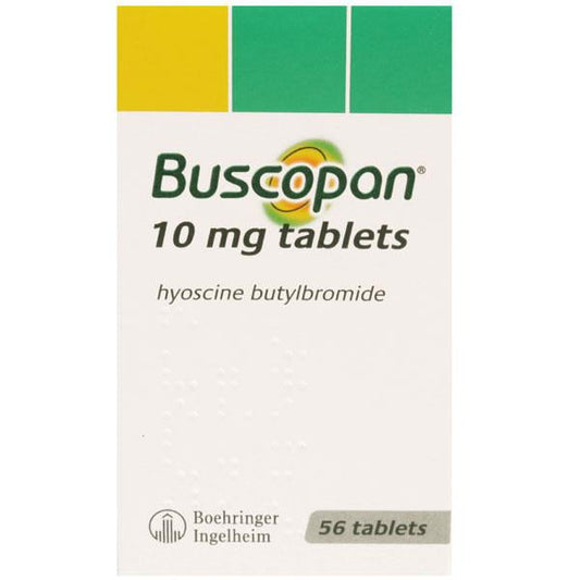 BUSCOPAN 10MG TABLETS (SANOFI)