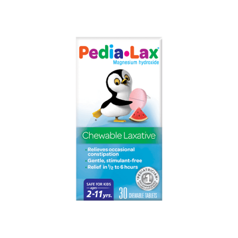 PEDIA-LAX CHEWABLE LAXATIVE, 2-11 YEARS