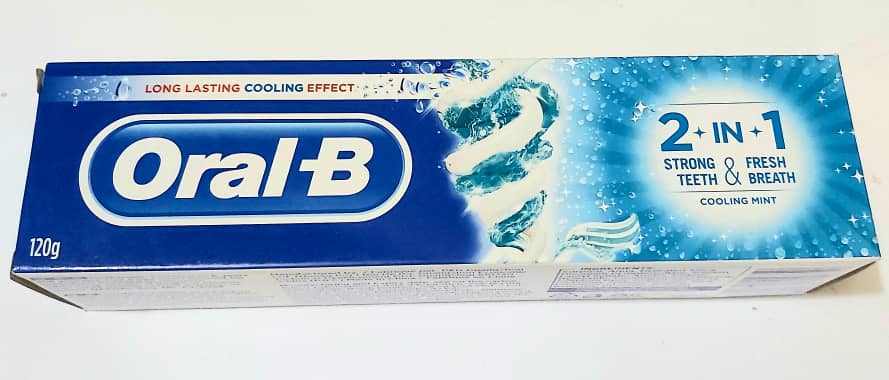 ORAL-B 2 IN 1 COOLING MINT