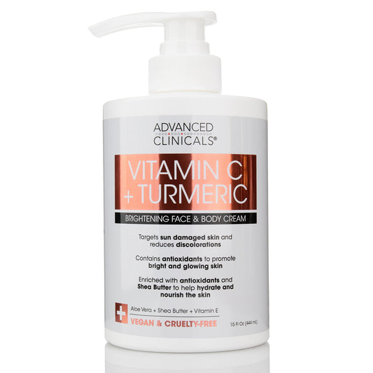 ADVANCED CLINICALS VITAMIN C + TURMERIC
