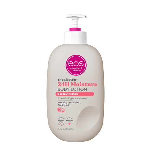 EOS SHEA BUTTER 24H MOISTURE BODY LOTION COCONUT WATERS