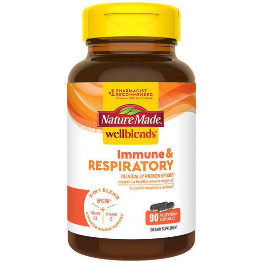 NATUREMADE WELLBLENDS IMMUNE & RESPIRATORY, 90 CAPSULES