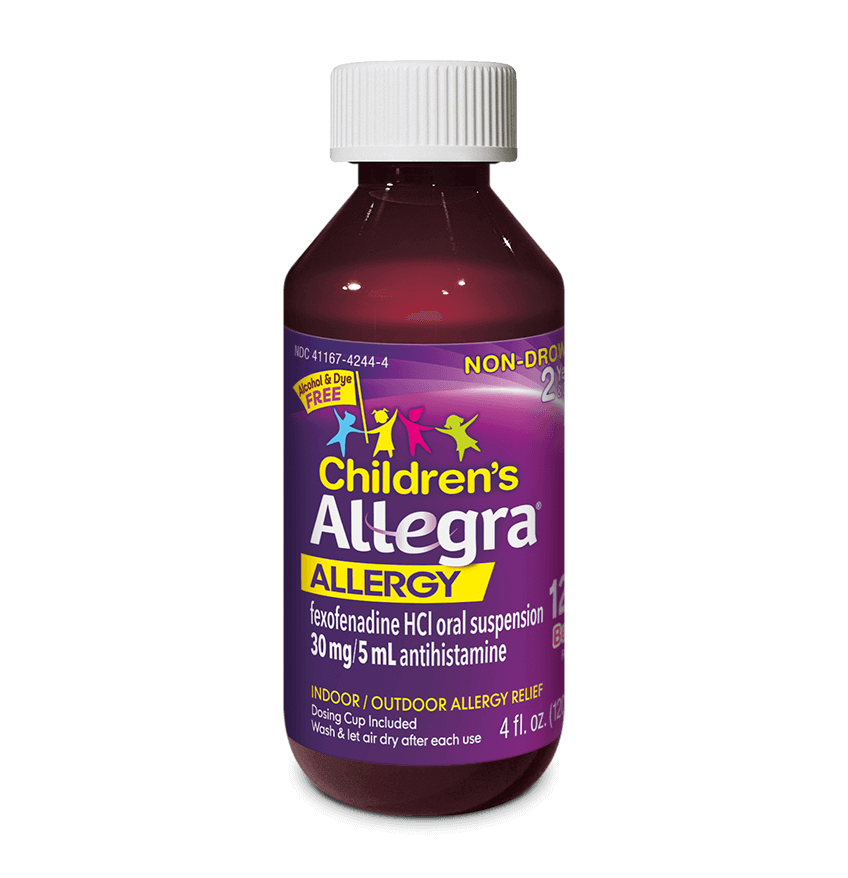 CHILDREN’S ALLEGRA ALLERGY LIQUID 120ML