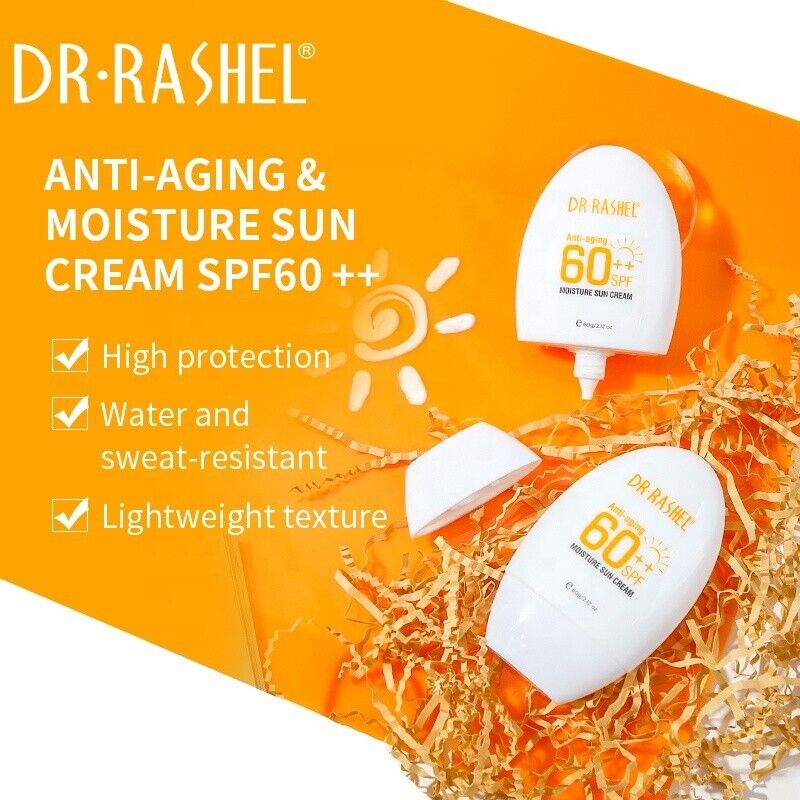 DR. RASHEL ANTI-AGING SPF 60 MOISTURE SUN CREAM