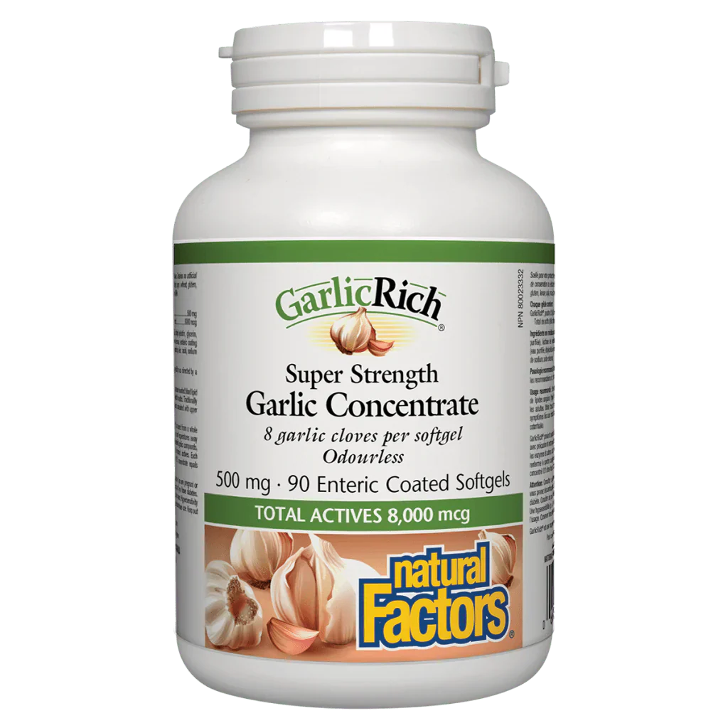 GARLICRICH SUPER STRENGTH GARLIC CONCENTRATE 500MG