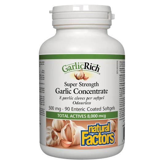 GARLICRICH SUPER STRENGTH GARLIC CONCENTRATE 500MG
