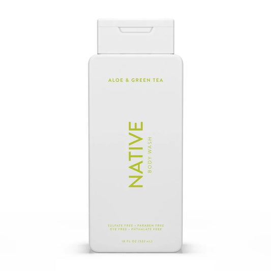 NATIVE BODY WASH ALOE & GREEN TEA