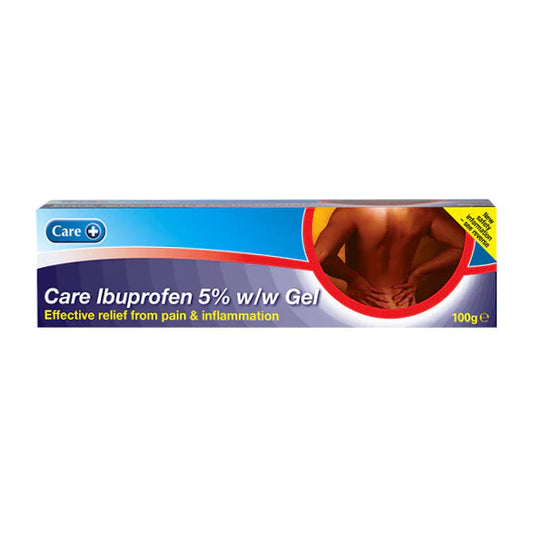 CARE IBUPROFEN 5% GEL