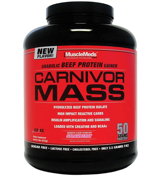MUSCLEMEDS CARNIVOR MASS STRAWBERRY