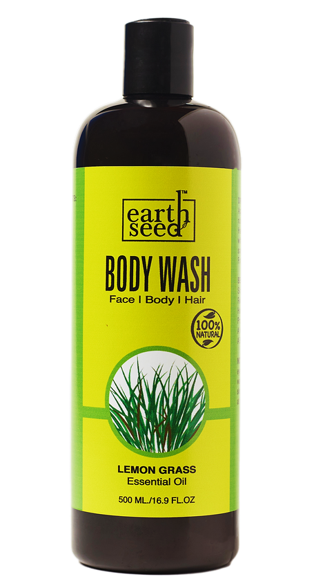 EARTH SEED BLACK SOAP BODY WASH
