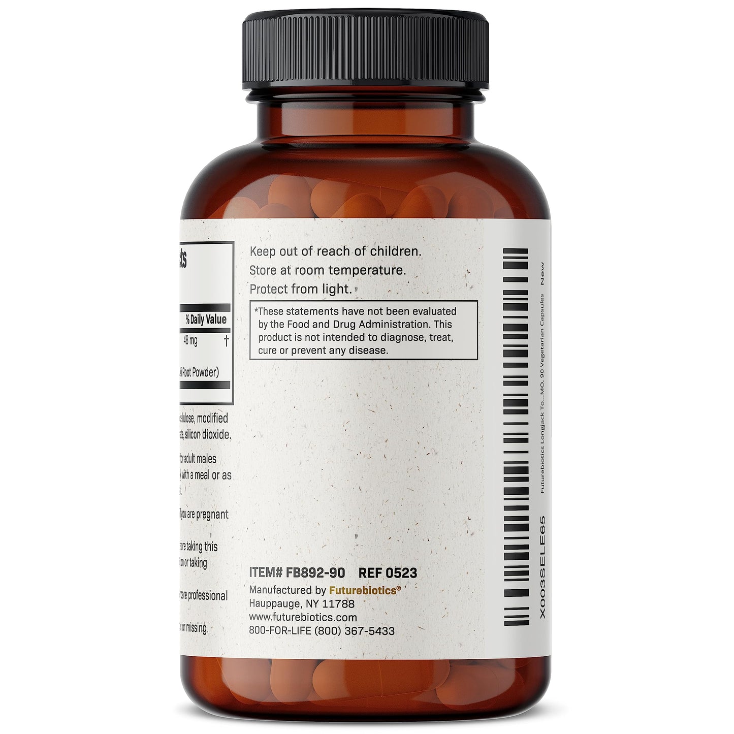FUTUREBIOTICS LONGJACK TONGKAT ALI EXTRA STRENGTH, 90 CAPSULES