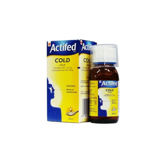 ACTIFED COLD SYRUP - E-Pharmacy Ghana