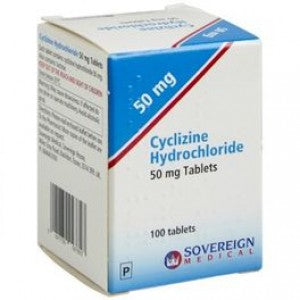 CYCLIZINE TABLETS 100s