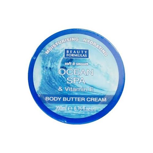 BEAUTY FORMULAS OCEAN SPA & VITAMIN E BODY BUTTER CREAM