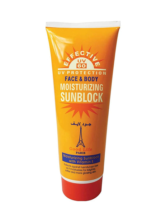 GOOD LIFE PARIS UV PROTECTION FACE & BODY MOISTURIZING SUNBLOCK