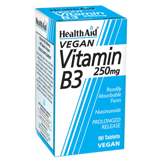 HEALTHAID VITAMIN B3 250MG, 90 TABLETS