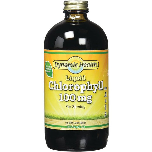 DYNAMIC HEALTH LIQUID CHLOROPHYLL 100MG 473ML