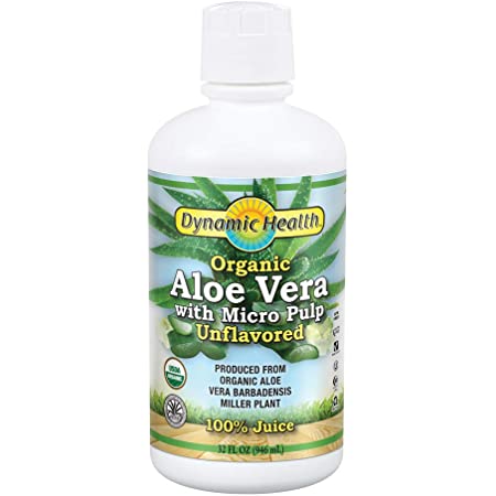 DYNAMIC HEALTH ORGANIC ALOE VERA, UNFLAVORED