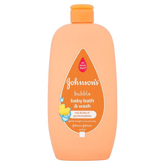 JOHNSON’S BUBBLE BABY BATH & WASH