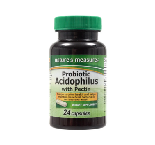 NATURE’S MEASURE PROBIOTIC ACIDOPHILUS WITH PECTIN