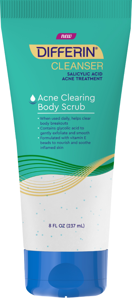 DIFFERIN CLEANSER ACNE CLEARING BODY SCRUB