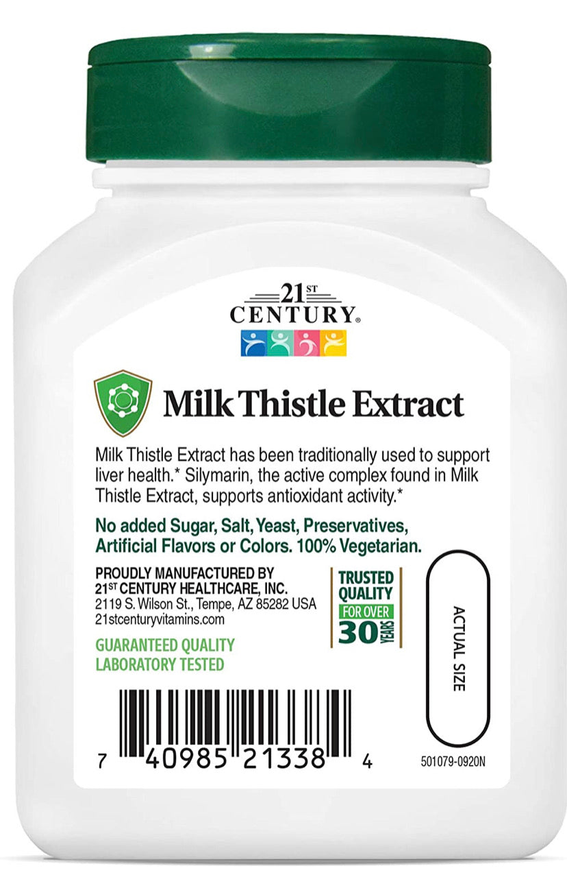 21ST CENTURY MILK THISTLE EXTRACT - E-Pharmacy Ghana