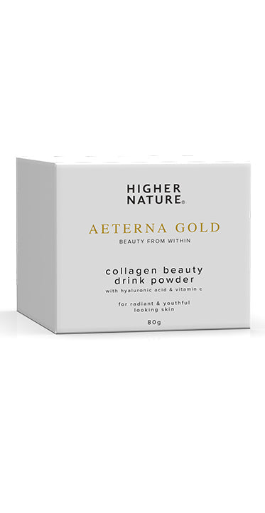 HIGHER NATURE AETERNA GOLD COLLAGEN BEAUTY DRINK POWDER