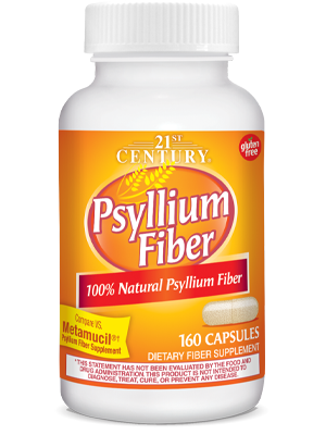 21ST CENTURY PSYLLIUM FIBER 160 CAPSULES - E-Pharmacy Ghana
