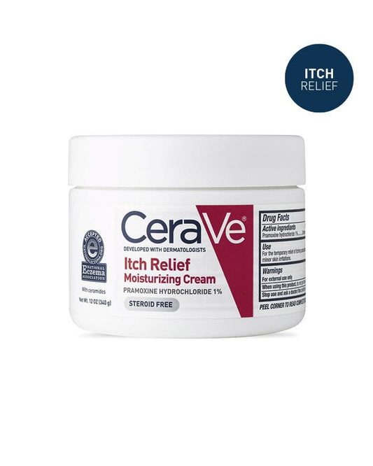 CERAVE ITCH RELIEF MOISTURIZING CREAM 340G