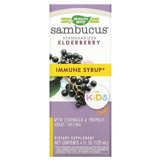 NATURE’S WAY SAMBUCUS IMMUNE SYRUP FOR KIDS