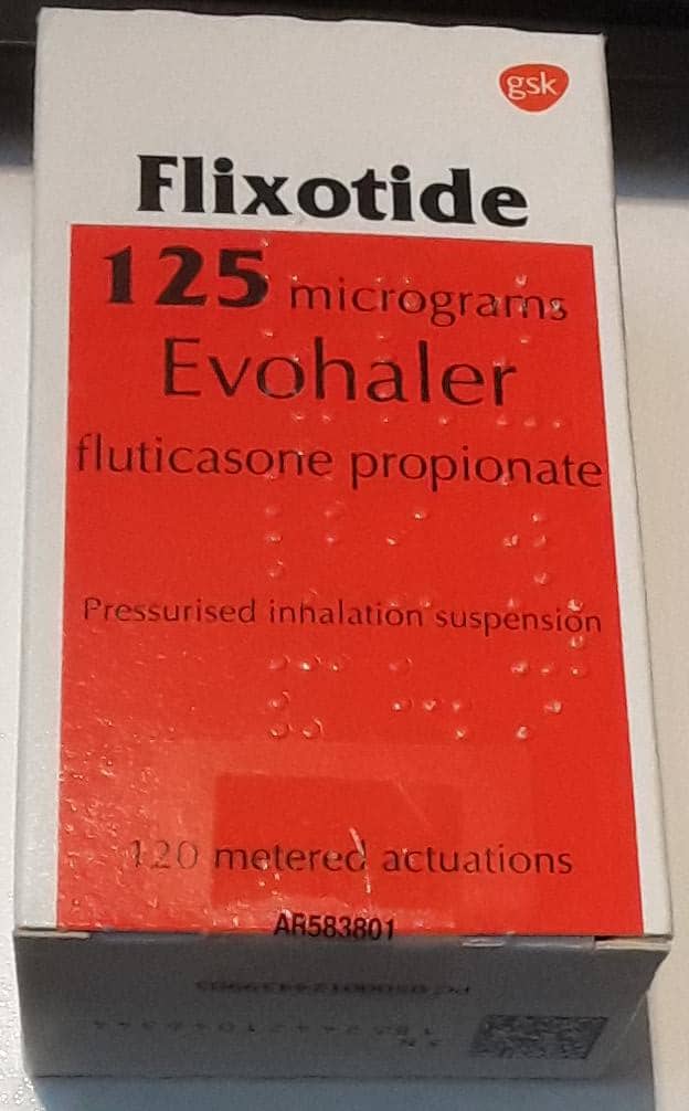 FLIXOTIDE 125 MCG EVOHALER