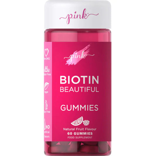 PINK BIOTIN BEAUTIFUL VEGAN GUMMIES
