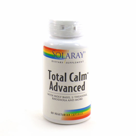 Pre-Order | Arrives in 5–10 Days – SOLARAY TOTAL CALM ADVANCED, 60 VEG CAPS