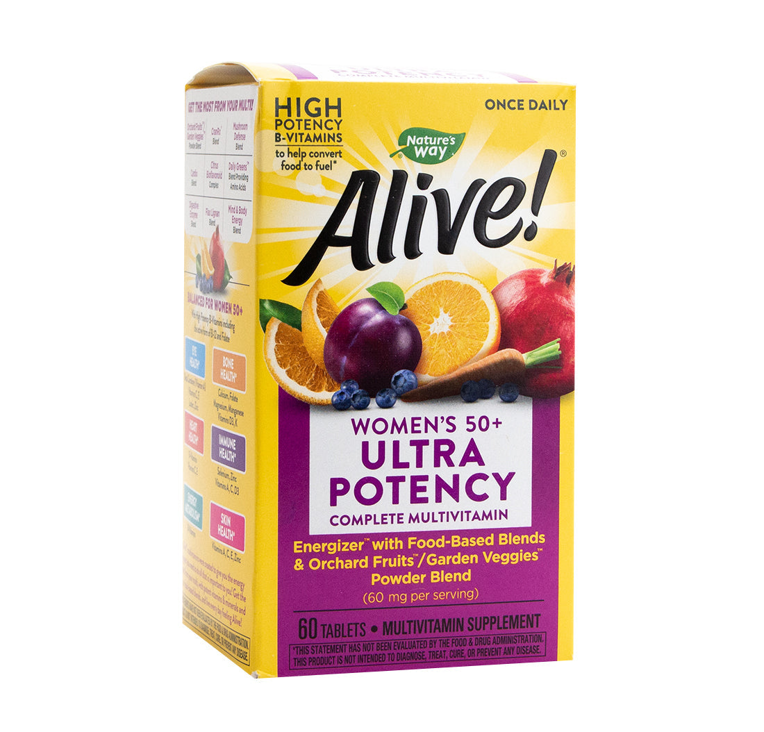 NATURE’S WAY ALIVE WOMEN’S 50+ ULTRA POTENCY