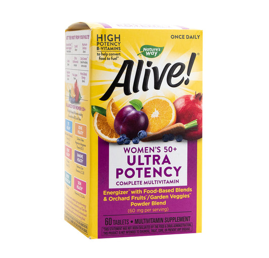 NATURE’S WAY ALIVE WOMEN’S 50+ ULTRA POTENCY