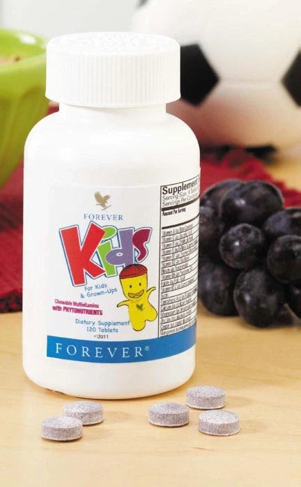 FOREVER KIDS MULTIVITAMINS, 120 TABLETS