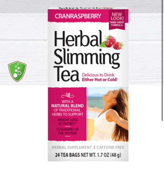 21ST CENTURY HERBAL SLIMMING TEA CRANRASPBERRY - E-Pharmacy Ghana