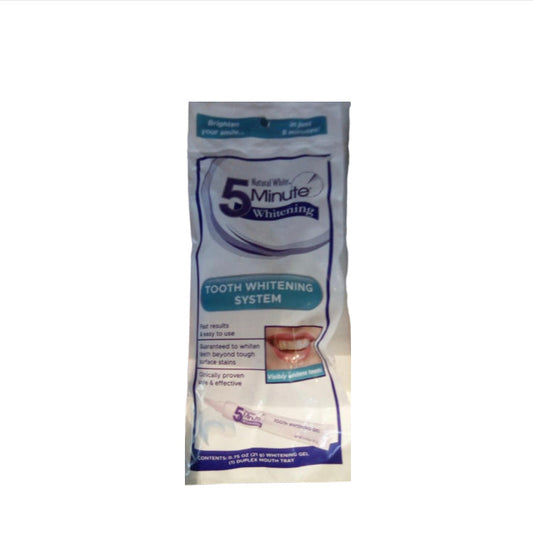 NATURAL WHITE 5 MINUTE WHITENING GEL