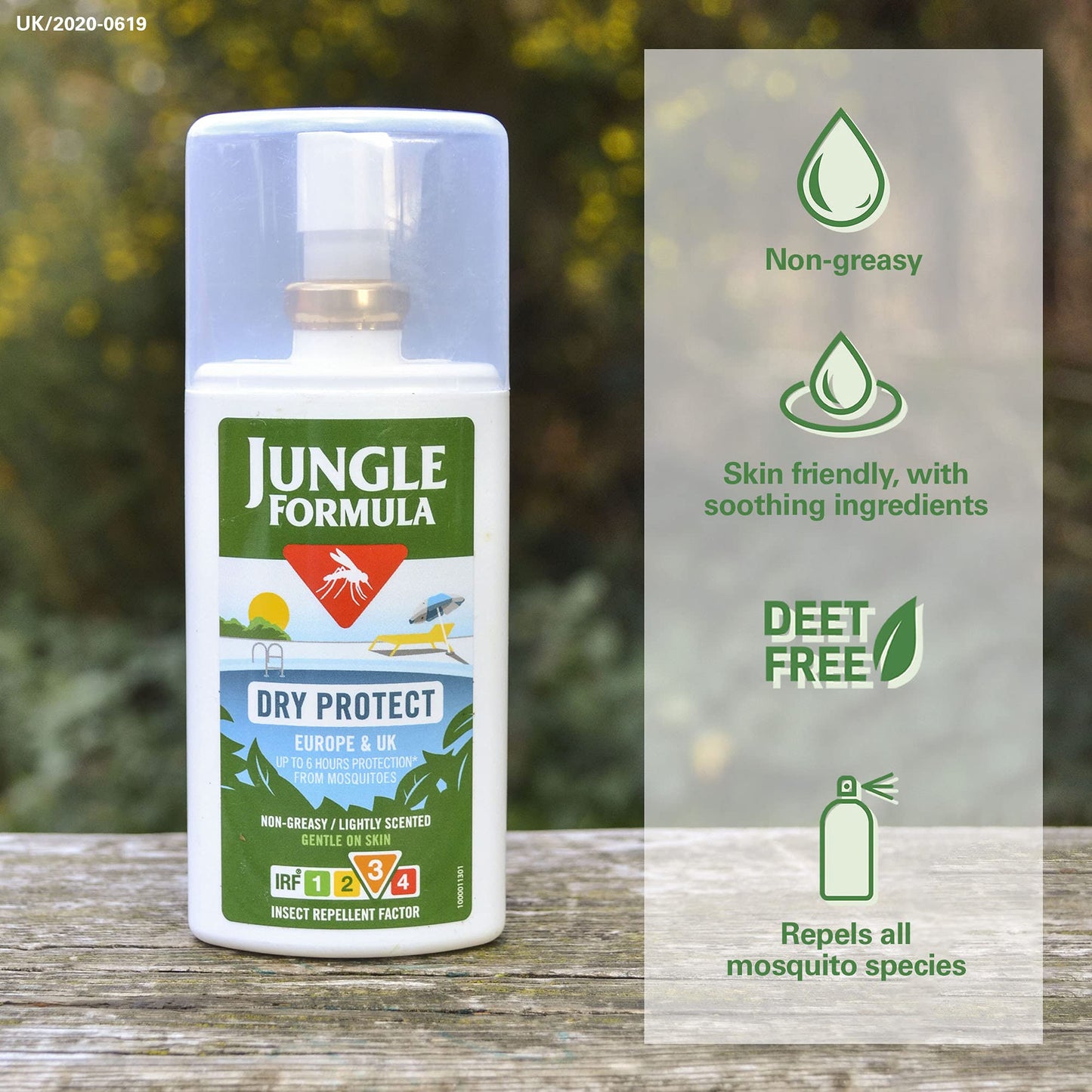 JUNGLE FORMULA DRY PROTECT