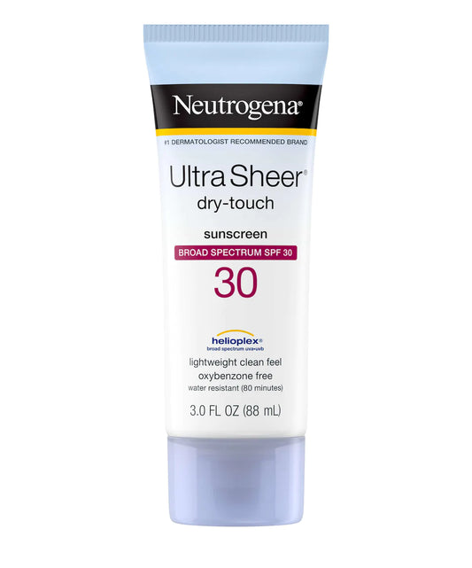 NEUTROGENA ULTRA SHEER SUNSCREEN SPF 30
