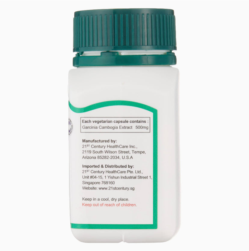 21ST CENTURY GARCINIA CAMBOGIA EXTRACT