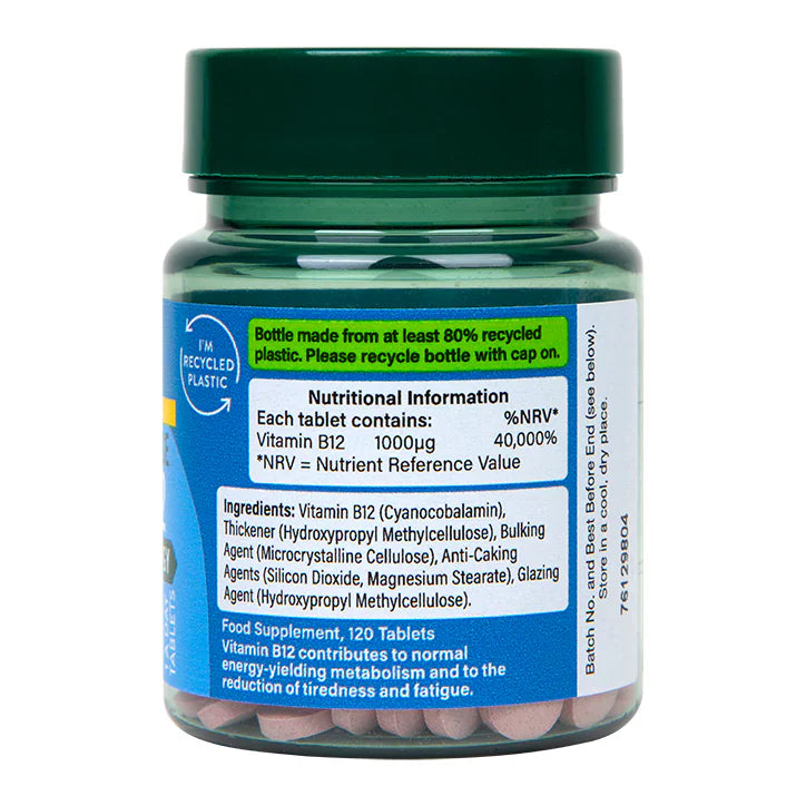 HOLLAND & BARRETT SLOW RELEASE VIT B12